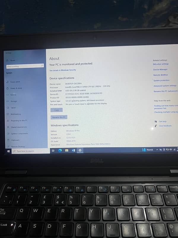 Dell latitude E5250 i3 5th gen 4