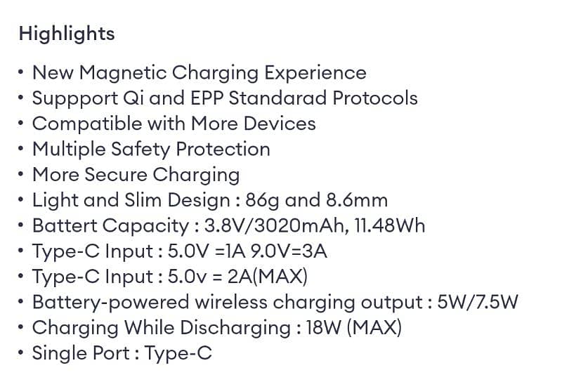 Infinix Magpower Wireless Charger+Portable Battery 2