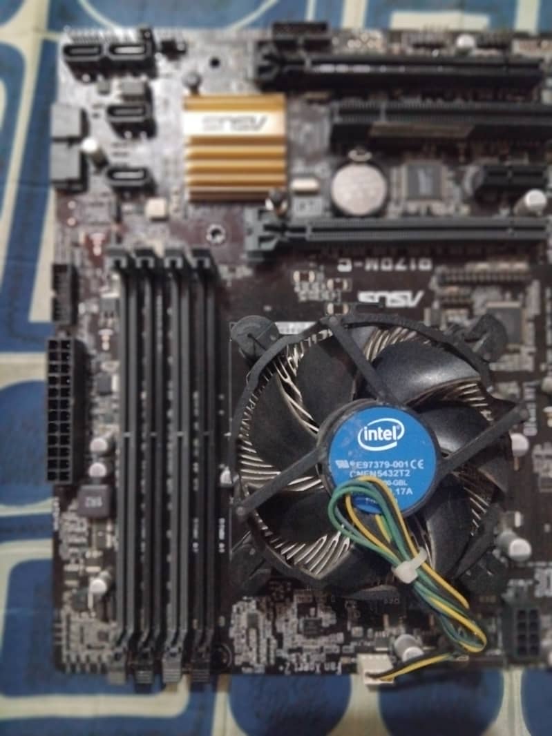 I5 6 generation with Motherboard Q170m-C 1