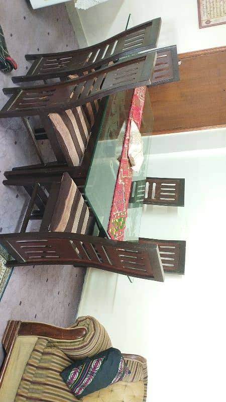 wooden dining table 2