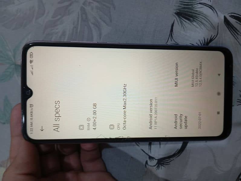 Redmi 9c for sale 10/10 condition all working with box 6