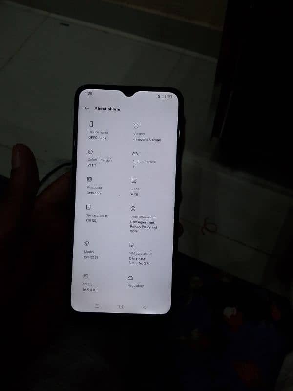 OPPO A16 home use 6/128 2