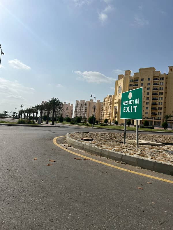 Precinct 8 Entrance plot front of Bahria Heights 2