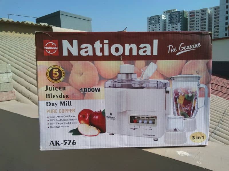 National juicer Blander Grinder 3 in 1 Taiwan 14