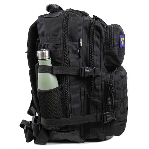 50L Tactical Hiking Backpack black 2