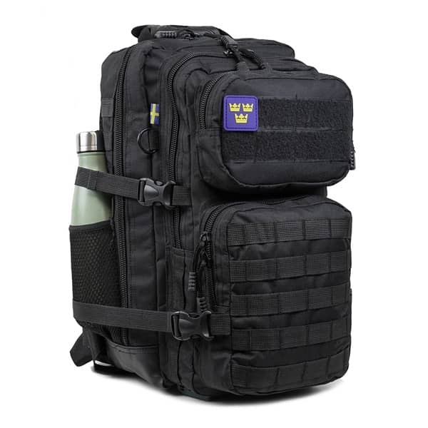 50L Tactical Hiking Backpack black 4