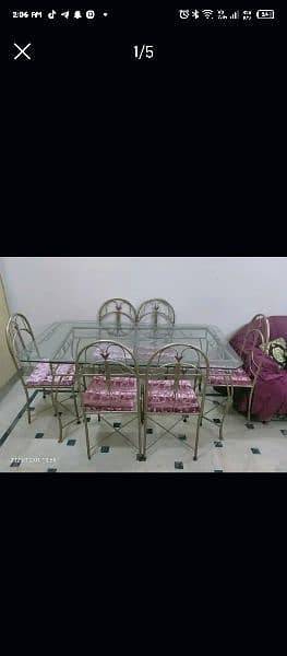 bedroom set dining table complete set 6