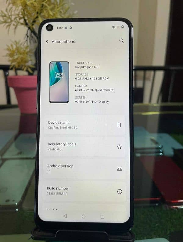 oneplus Nord n10 6/128Gb PTA APPROVED ( 4300 Mah ) Snapdragon 10/10 3