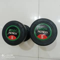 5 kg dumbles pair slightly used