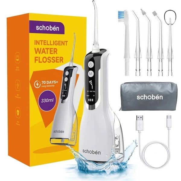 water flosser portable Oral Irrigator IPX7 Waterproof 5