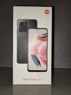 redmi note 12 8+8 128 full fresh new condition set with all accessorie