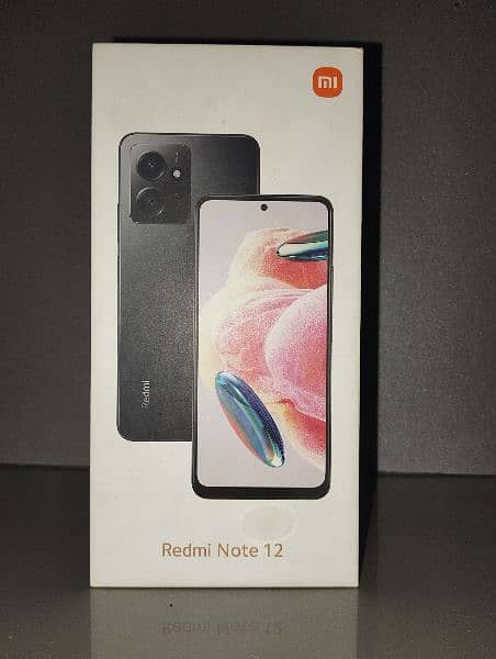 redmi note 12 8+8 128 full fresh new condition set with all accessorie 0