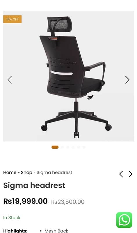 Mesh office Chair 0