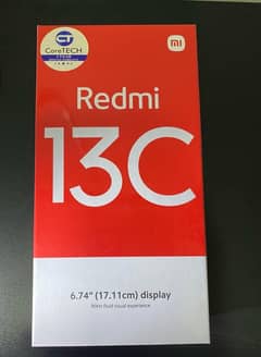 REDMI 13 C BOX PACK BRAND NEW 6/128