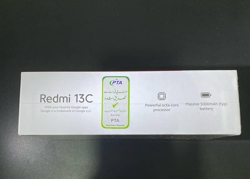 REDMI 13 C BOX PACK BRAND NEW 6/128 3