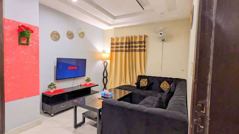 One Bed Furnished Brand New Apartment For Rent In Bahria Town, Lahore. 4