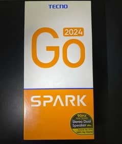 TECNO SPARK GO 2024 BRAND NEW BOX PACK 4/64 0