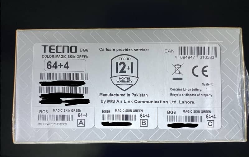 TECNO SPARK GO 2024 BRAND NEW BOX PACK 4/64 1