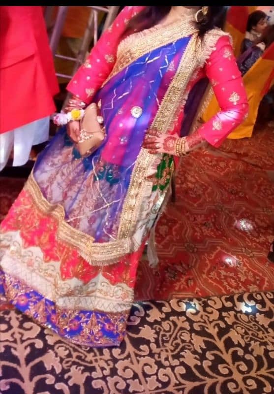 bridel mehndi lehnga 1