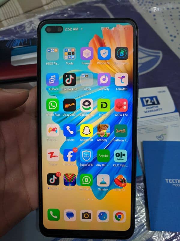 tenco camon 16 8gb 128 4