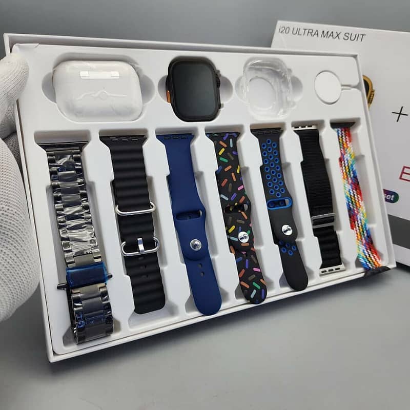 S300 Ultra 7in1 & Big2.3 10in1 straps With AirPods Pro Box Pack 3