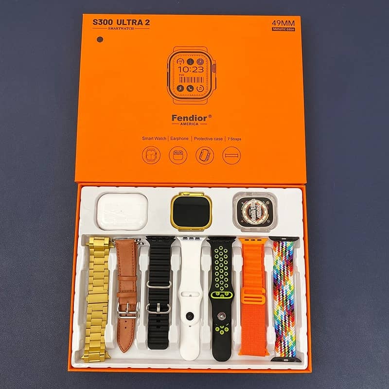 S300 Ultra 7in1 & Big2.3 10in1 straps With AirPods Pro Box Pack 4