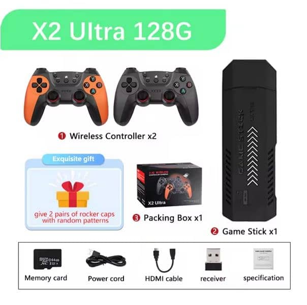 X2 Ultra game stick 128Gb 0