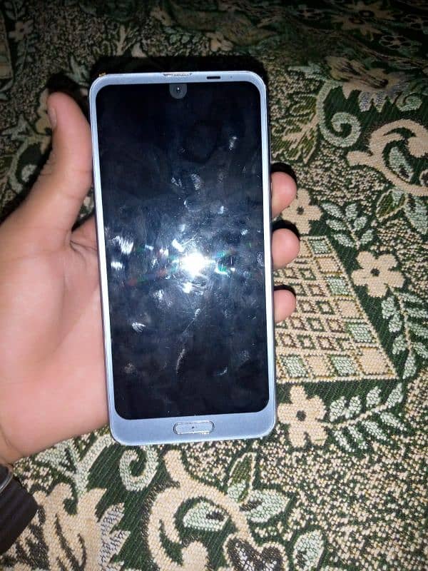 Aquos r2 official pta approved back brak 10 9 condition PUBg best 3