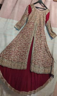 Bridal heavy sharara