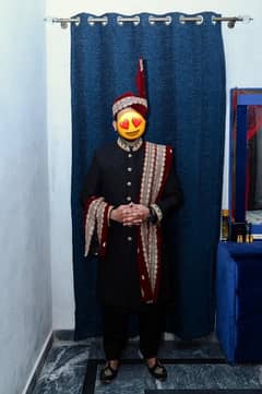 Sherwani trending design black reasonable price