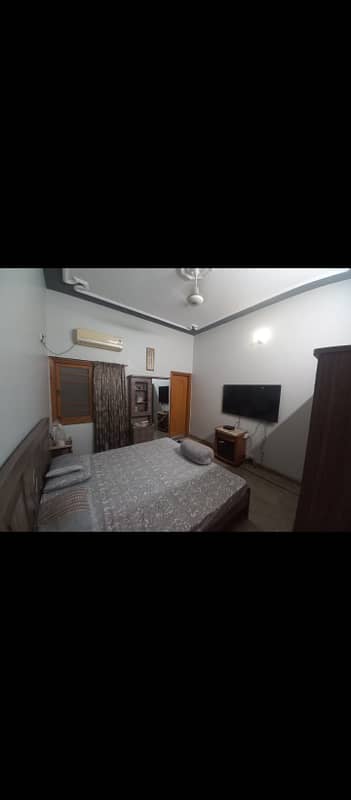 Independence house single story with roof available for rent in Saadi town 9