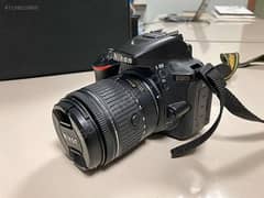 Nikon D5600 with 18-55 kit lens