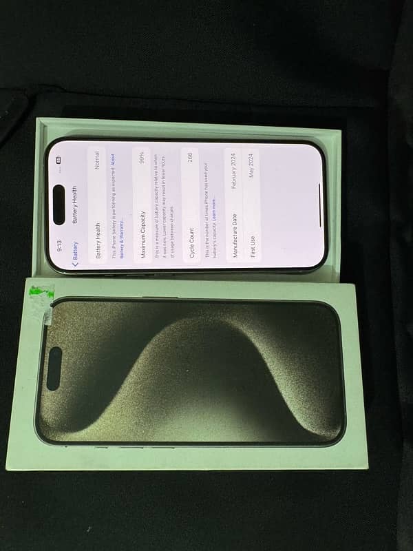 iphone 15pro 128gb non pta Factory unlocked CH/A 4