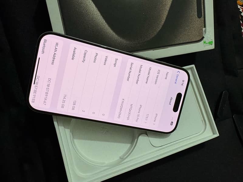 iphone 15pro 128gb non pta Factory unlocked CH/A 6