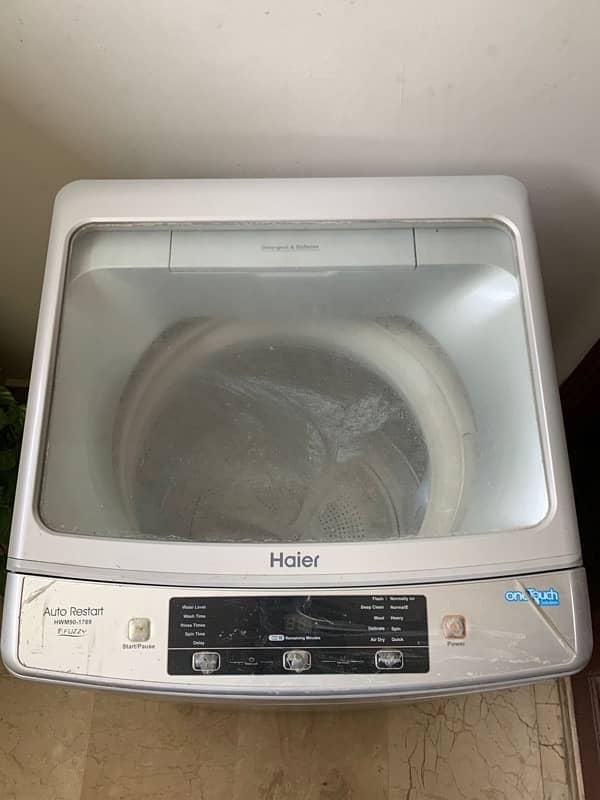 Haier automatic washing machine 1