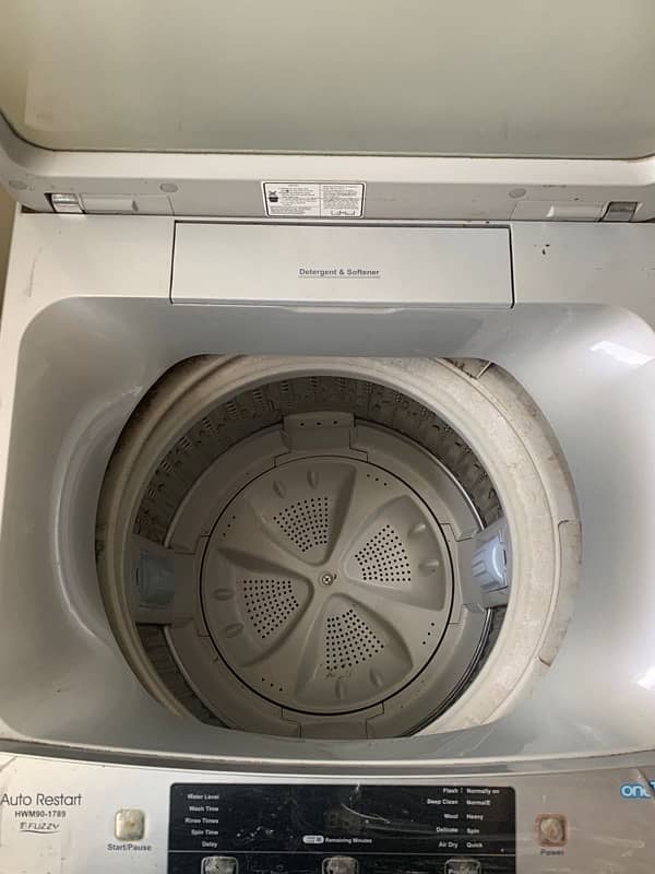 Haier automatic washing machine 4