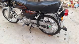 Honda Cd 70 2022 Black