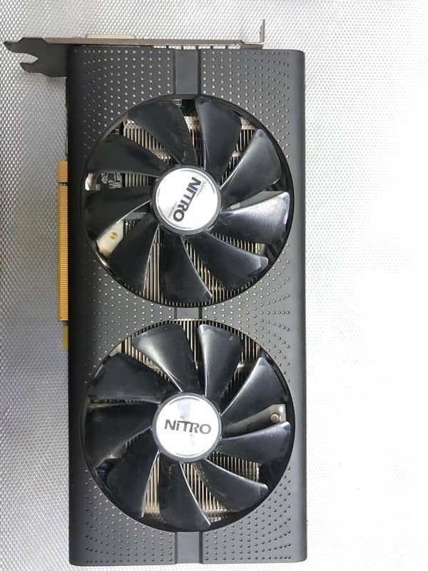 graphic card sapphire nitro Radeon+ rx 480 8gb ddr 5 special EDUAL HDM 0