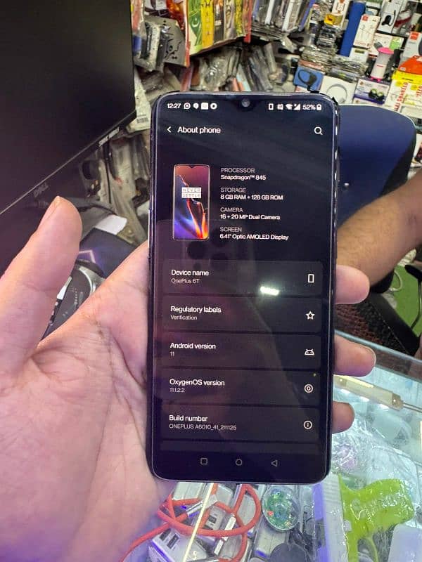 onePlus 6T PTA approved 8+128 1