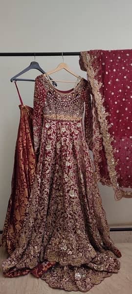 Teena Durrani Designer Bridal Dress One Time Used Only. 0