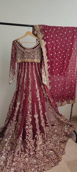 Teena Durrani Designer Bridal Dress One Time Used Only. 3