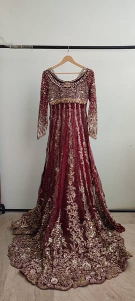 Teena Durrani Designer Bridal Dress One Time Used Only. 4