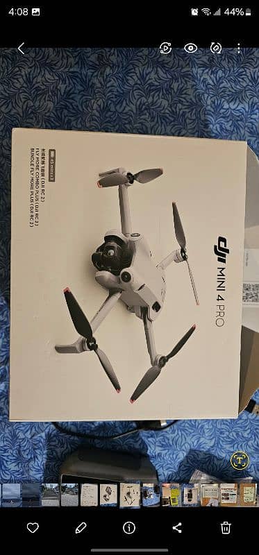 dji Mini 4 pro with RC2 + extended batteries 1