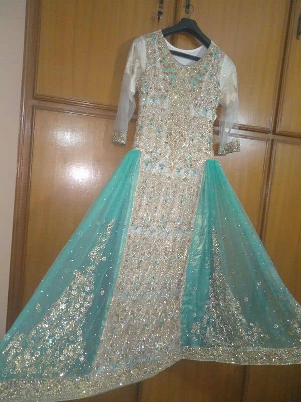 Bridle Dress Lahnga brat Walima Mehndi 8