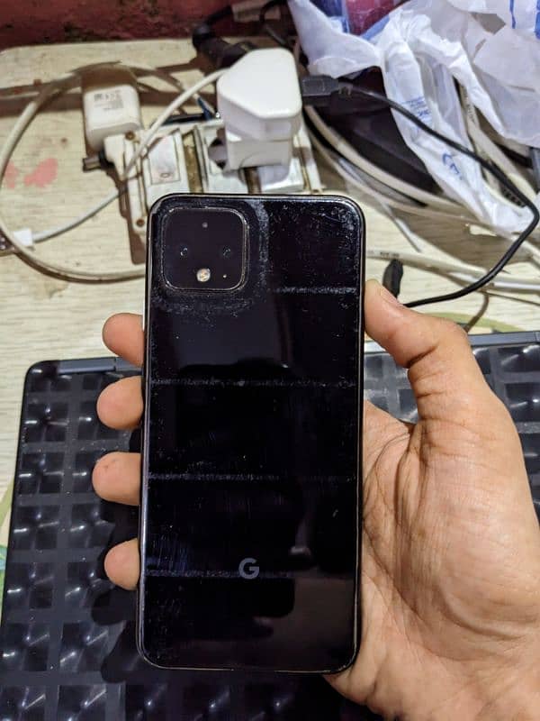 Google Pixel 4 6GB RAM, 64GB Storage - PTA Approved - Jeet Black 1