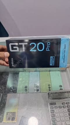 INfinix gt20 pro 12/256 box pack all. colors available