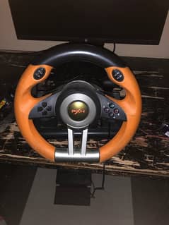 pxn v3 pro steering wheel for pc ps4 ps5 xbox and switch -used