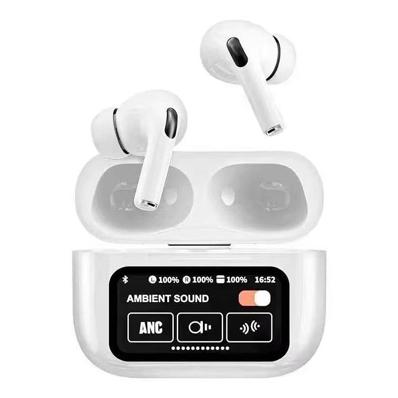 A9 Pro Earbuds With ANC Touch Screen 2