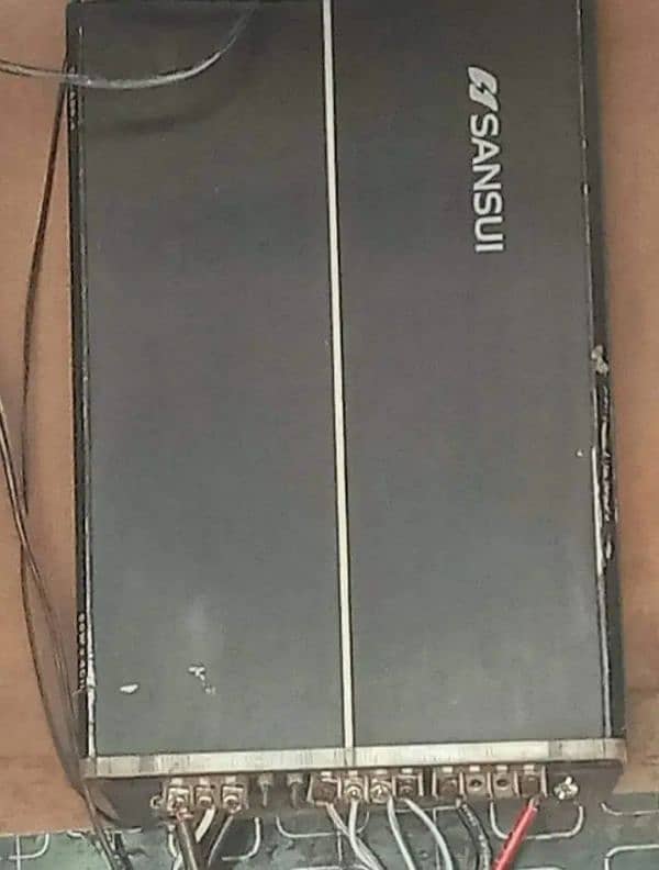 Amplifier 4 Channel SanSui Made in Korea 2