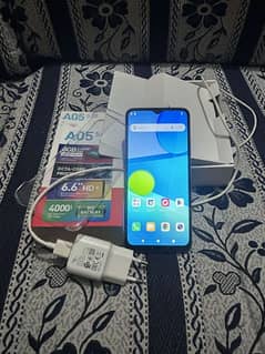 Itel a05s 64/4+4 GB complete box